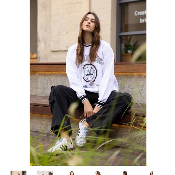 Vintage Style Los Angeles Sweatshirt Crewneck Lazy Sunday soft comfortable Sz XL - Picture 3 of 7